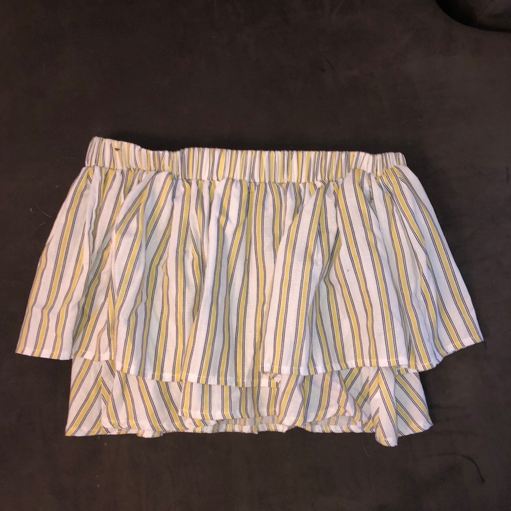Boatneck crop top